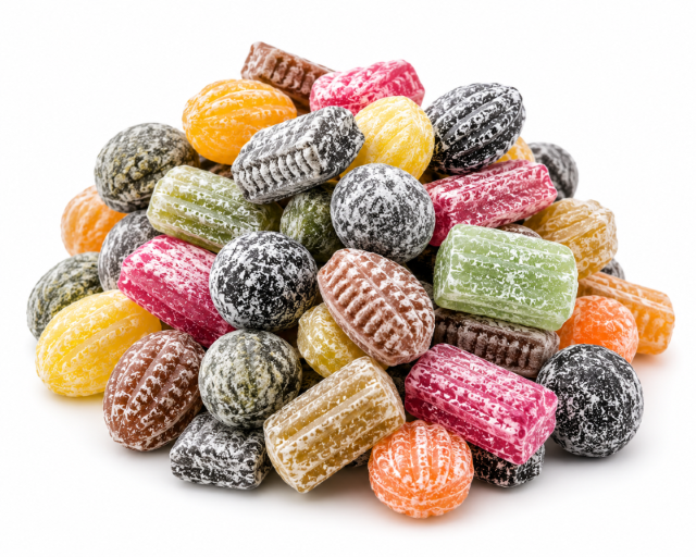 Kräuter Lakritzbonbons