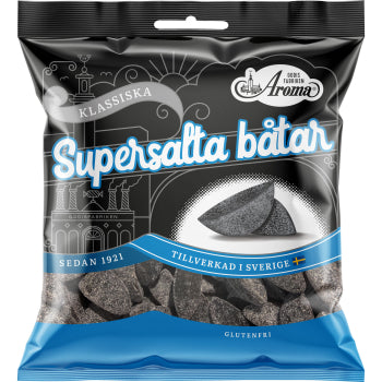 Lakritz-Boote supersalzig