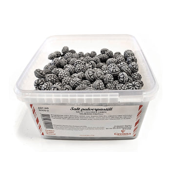 Salzige Pulverbonbons